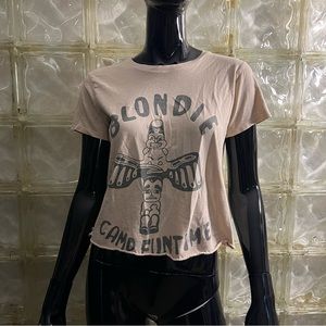 Blondie Camp Funtime Cropped Tee